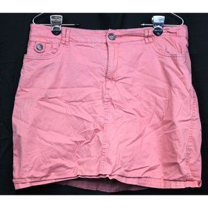 Croft&Barrow Womens Rose Pink Skorts size 16 Stretch Spring Casual Classic Fit